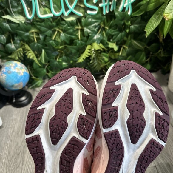 ASICS Women's DYNABLAST 3 Running Shoes 9.5 US Frosted Rose/White-RARE - Picture 8 of 9